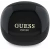 Guess Flat Classic Logo Electroplated TWS Earbuds met oplaadcase (zwart)