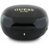 Guess Flat Classic Logo Electroplated TWS Earbuds met oplaadcase (zwart)