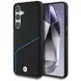 BMW Leder-TEXTURED en Glatt MagSafe Case voor Samsung Galaxy S25 zwart