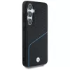 BMW Leder-TEXTURED en Glatt MagSafe Case voor Samsung Galaxy S25 zwart