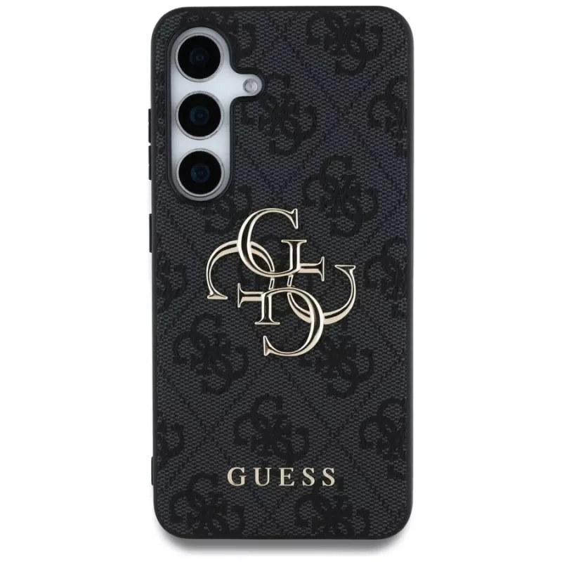 Guess Big 4G Logo Classic Logo Case voor Samsung Galaxy S25 (zwart)