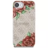 Guess 4G Flowers Print MagSafe-hoesje voor iPhone 16e / 17e roze