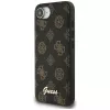 Guess Peony Script Logo MagSafe-hoesje voor Apple iPhone 16e / 17e, zwart