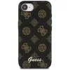 Guess Peony Script Logo MagSafe-hoesje voor Apple iPhone 16e / 17e, zwart