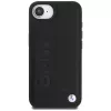 BMW Leather Hot Stamp-hoesje voor iPhone 16e / 17e zwart