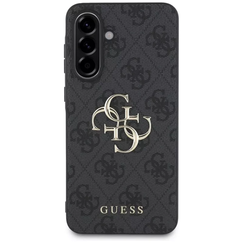 Guess Big 4G Logo Classic Logo Case voor Samsung Galaxy A56 5G (zwart)