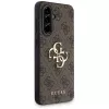 Guess Big 4G Logo Classic Logo Case voor Samsung Galaxy A56 5G (bruin)