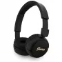 Guess Metal Logo Script draadloze Bluetooth 5.3 over-ear hoofdtelefoon, zwart