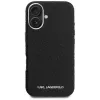 Karl Lagerfeld FW Stamped Karl MagSafe-hoesje voor iPhone 16, zwart