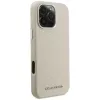 Karl Lagerfeld FW Stamped Karl MagSafe Case voor iPhone 16 Pro beige