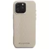 KARL LAGERFELD FW Stamped Karl MagSafe Case voor iPhone 16 Pro Max, beige