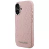 KARL LAGERFELD Stamped Karl MagSafe Case voor iPhone 16 roze