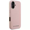 KARL LAGERFELD Stamped Karl MagSafe Case voor iPhone 16 roze