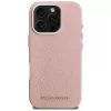 Karl Lagerfeld FW Stamped Karl MagSafe Case voor iPhone 16 Pro roze