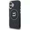Karl Lagerfeld IML Choupette Head Logo MagSafe Case voor iPhone 16, zwart