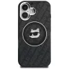 Karl Lagerfeld IML Choupette Head Logo MagSafe Case voor iPhone 16, zwart