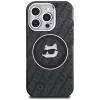 Karl Lagerfeld IML Choupette Head Logo MagSafe Case voor iPhone 16 Pro, zwart