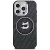 KARL LAGERFELD IML Choupette Head Logo MagSafe Case voor Apple iPhone 16 Pro Max, zwart