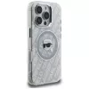 KARL LAGERFELD IML Karl Head Logo MagSafe Case voor Apple iPhone 16 Pro Max - grijs