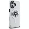 KARL LAGERFELD IML Karl Sketch Logo MagSafe Case voor iPhone 16, transparant