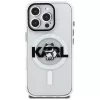 KARL LAGERFELD IML Choupette Sketch Logo MagSafe Case voor iPhone 16 Pro Max, transparant