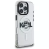 KARL LAGERFELD IML Choupette Sketch Logo MagSafe Case voor iPhone 16 Pro Max, transparant