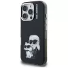 KARL LAGERFELD IML Aquarelle Protective Case voor Apple iPhone 16 Pro - zwart