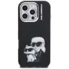 KARL LAGERFELD IML Aquarelle Protective Case voor Apple iPhone 16 Pro - zwart
