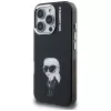 Karl Lagerfeld IML Aquarelle Karl & Logo Case voor Apple iPhone 16 Pro, zwart