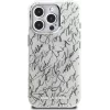 KARL LAGERFELD IML Karl ScriptPattern MagSafe Case voor Apple iPhone 16 Pro Max - wit