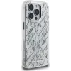 KARL LAGERFELD IML Karl ScriptPattern MagSafe Case voor Apple iPhone 16 Pro Max - wit