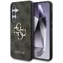 Guess Big 4G Logo Classic Logo Case voor Samsung Galaxy S25+ (bruin)
