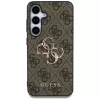 Guess Big 4G Logo Classic Logo Case voor Samsung Galaxy S25+ (bruin)