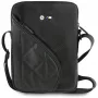 BMW Carbon Pockets & Metal Logo Case Black voor iPhone X/XS