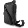 BMW CarbonPocket & Metal Logo Crossbody Telefoontas Black