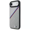 BMW M Tricolor Metal Logo MagSafe-hoesje voor Apple iPhone Air, grijs