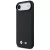 BMW M Quilted Logo MagSafe-hoesje voor Apple iPhone Air, zwart