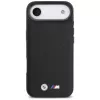 BMW M Quilted Logo MagSafe-hoesje voor Apple iPhone Air, zwart