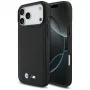 BMW M Quilted Logo MagSafe-hoesje voor Apple iPhone 17 Pro Max, zwart