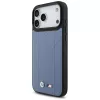 BMW M Quilted Logo MagSafe Case voor iPhone 17 Pro Max blauw