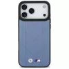 BMW M Quilted Logo MagSafe Case voor iPhone 17 Pro Max blauw