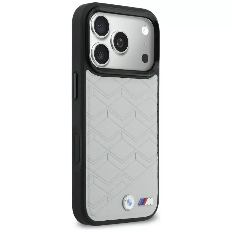 BMW M Shape Logo MagSafe Case voor iPhone 17 Pro Max grijs