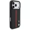 BMW M Perforated Stripe Logo MagSafe Case voor iPhone 17 Pro rood