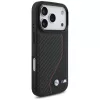 BMW M Carbon Line & Logo MagSafe Case voor Apple iPhone 17 Pro rood