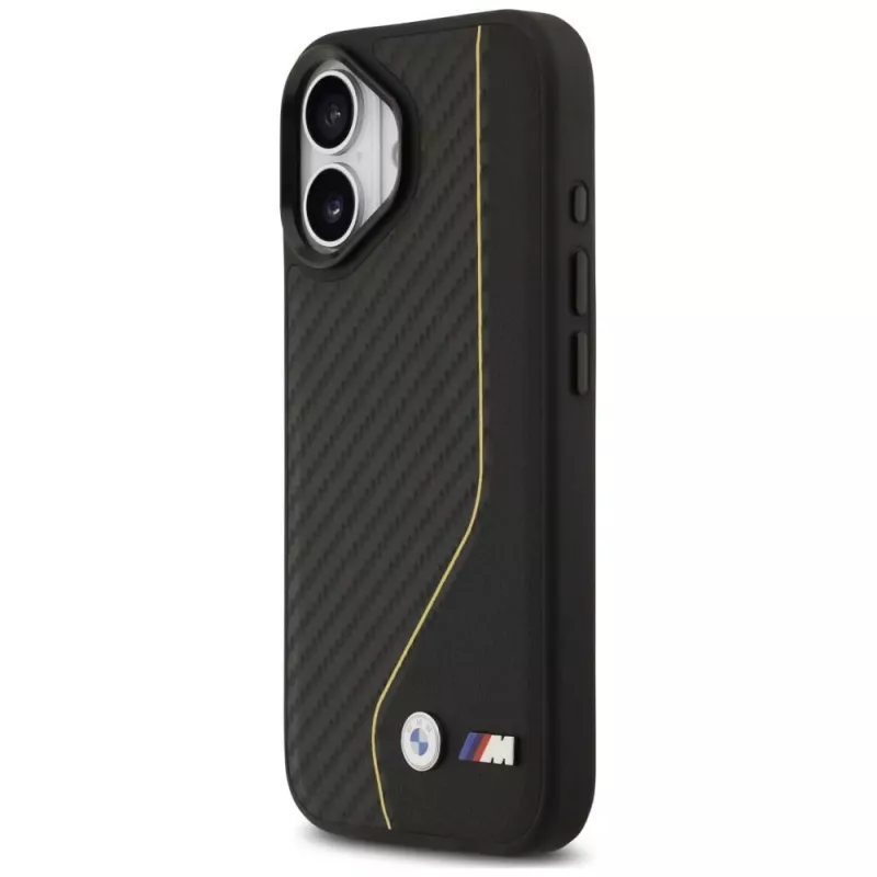BMW M Carbon Line & Logo MagSafe Case voor iPhone 17 geel