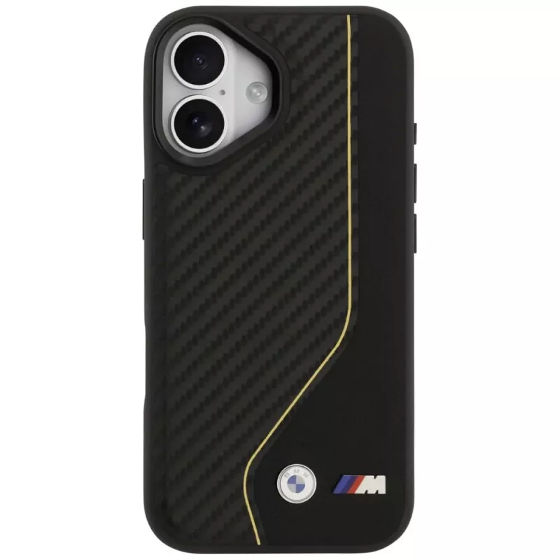 BMW M Carbon Line & Logo MagSafe Case voor iPhone 17 geel