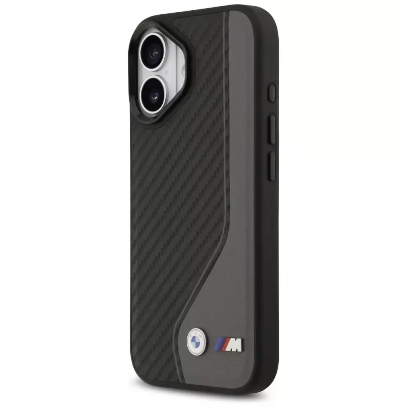 BMW M Carbon Logo MagSafe Case voor iPhone 17 antraciet