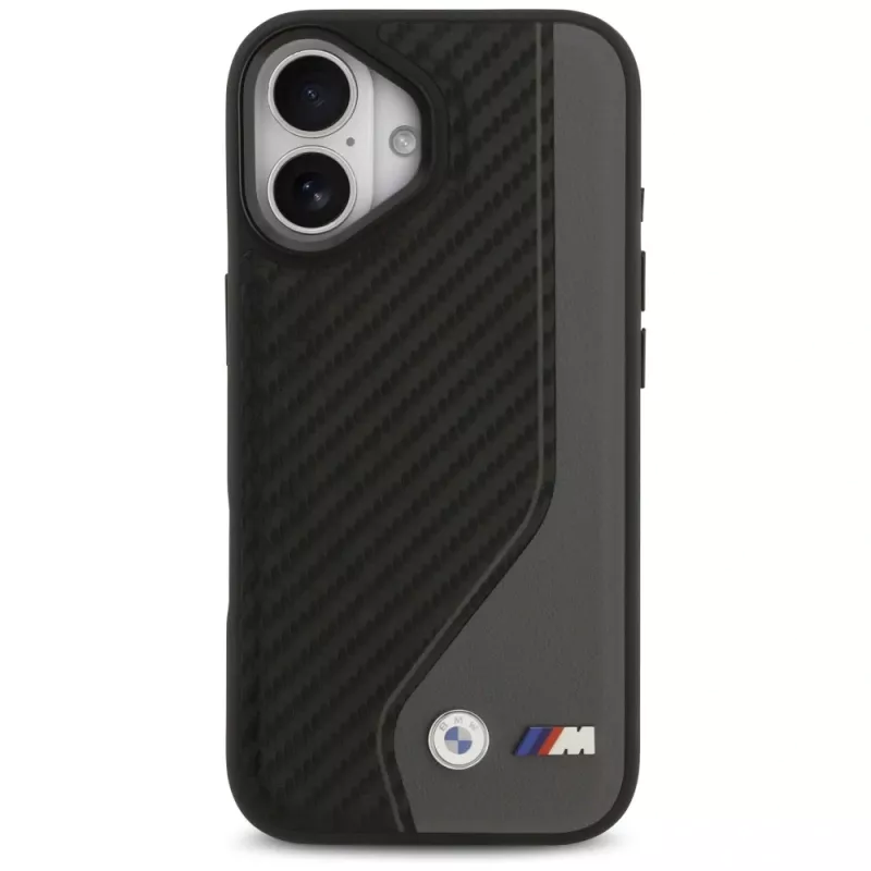 BMW M Carbon Logo MagSafe Case voor iPhone 17 antraciet