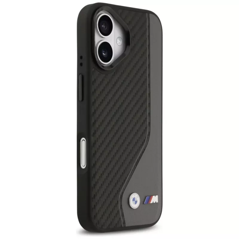 BMW M Carbon Logo MagSafe Case voor iPhone 17 antraciet