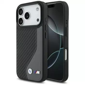 BMW M Carbon Logo MagSafe Case voor iPhone 17 Pro antraciet